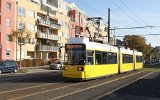 Tw 1535 kommt aus Adlershof zur�ck (Gro�-Berliner-Damm 30.10.2021).