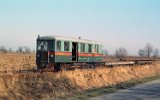 An der 502 unweit von �elichowo werden am 13. M�rz 1998 die Schienen an der Strecke abgelegt