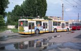 Gräf&Stift 23, ex Mürztaler Verkehrsgesellschaft 23, im Depot Dâmbovița 1999.