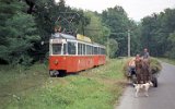Überlandlinie von Sibiu nach Rășinari 1996.